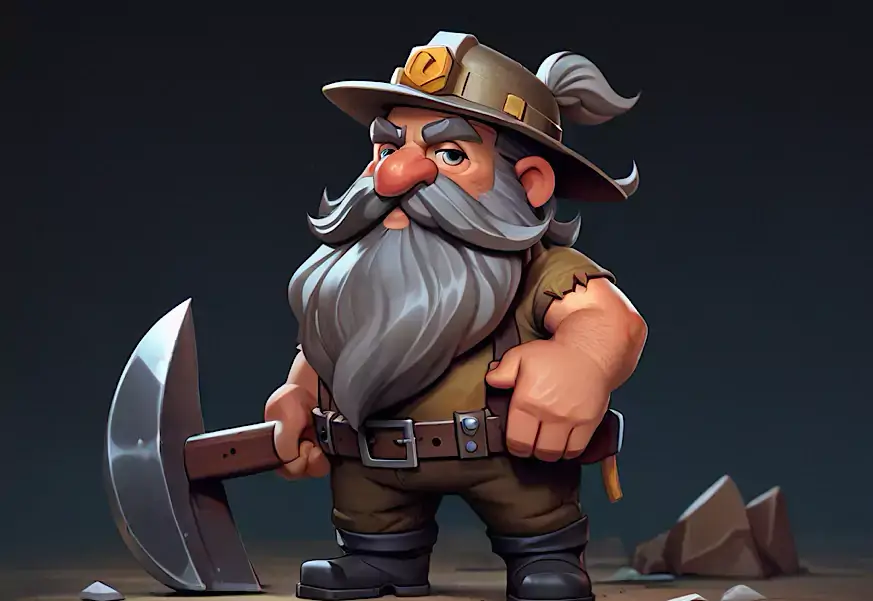 Gold miner - Bill Wade